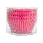 Cerise Cupcake Casings Pvc Pack Of 80
