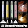 1 Set USB Charge Diamond Painting Pen LED Diamond Pen 5D Diamond Painting Accessorise Tools With 2 Modes Light No Need USB Cable