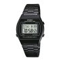 Casio Digital Stainless Steel Wrist Watch Black