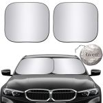 Gven Windshield Sun Shade Car Sunshade Truck Accessories Large-size Front Window Shades Windshield Cover Visor For Full-size Mpv