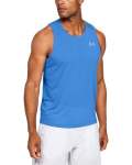 Men's Ua Streaker Singlet - Water Medium Heather XXL