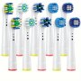 4PCS/12PCS/16PCS/20PCS Suitable Compatible Replacementtoothbrush Heads - Professional Electric Toothbrush Heads For Refill PRO500/1000/1500/3000/3757/5000/7000/7500/8000-SUPERIOR Cleaningand Comfort