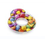 Bestway 1.18M X 1.17M Candy Delight Pool Float Lounge