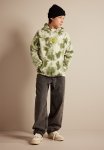 Motif-detail Hoodie - Green