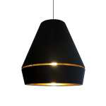 Victoria Pendant Light Black And Gold