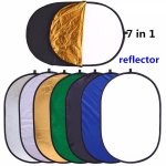 Professional 60CM X 90CM 7 In 1 Oval Reflector Kit - SN236