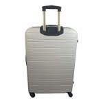 Smte Luggage Suitcase 25 Inch 1 Piece White With Keychain