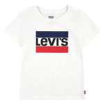 Levi's Levis Girls Sportswear Logo T-Shirt In White - White 6