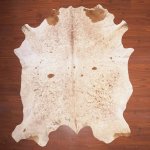 B Grade Nguni Hide 178 Brown white XXL - Extra Extra Large Brown white Speckled
