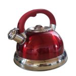 Stove Top Whistling Kettle - 3L Stainless Steel