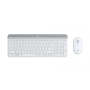 Logitech MK470 Wireless Slim Combo - Off White