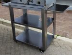 Tp Trolley For Italiano Pizza Oven TP29651 - 304 Stainless Steel