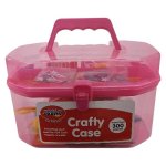 Crafty Case For Kids Pink Over 300 Pieces