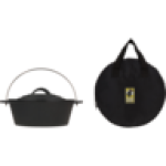 Bush Baby Black Small Platpotjie Pot & Storage Bag Set