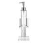 Nutcracker Clear Acrylic Soap Dispenser Holiday Counter Decor