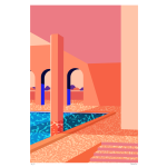 Afternoon Glow Art Print - A4