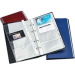Bantex Pvc Business Card Holder - Supplied Colour May Vary