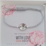 Adina 925 Sterling Silver Round Friendship Bracelet Dainty 12-24CM Adjustable