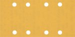 Bosch Best For Wood & Paint 93 X 186MM 240 8 Holes 10 Piece Hook & Loop