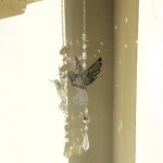 1PC Bohemian Style Crystal Sun Catcher Metal Hummingbird Window Rainbow Sun Catcher Yard Garden Decoration Hanging Ornament