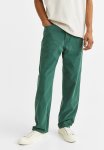 Loose Fit 5-POCKET Twill Trousers - Dark Green