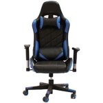 Brightstar Contemporary Soft Cushioned Ergonomic Gaming Chair With 2D Armrest - Blue