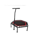 Zs -48 Inch Fitness Trampoline rebounder With Adjustable Handle
