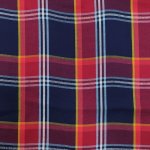 Check Rayon 23 Navy