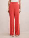 Marissa Wide Leg Pants - 16 Pink Suit