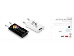 Electro USB Wall Charger - Solid White