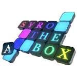 Linkedsparx The Box Kit 16PC Smart LED Rgb Square Lights With Letter Slides Black – New