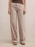 Gia High-rise Wide Leg Jeans - 16 Mushroom