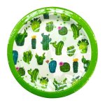 Cactus Paper Plates 10PCS - Factory Plaza