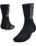 Unisex Ua Playmaker Project Rock Crew Socks - Black / Md
