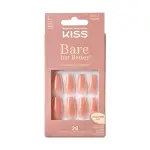 Nails Bare But Better Long Coffin Nude Glow 28