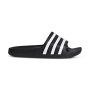 Adidas Junior Grade School Adilette Aqua Black/white Slide