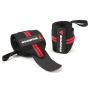 Shunfan Wrist Wraps/straps For Weightlifting - Set Of 2 - Black/red