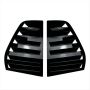 For Golf 5 MK5 Car Rear Shutter Cover Trim Sticker Piano Black