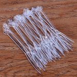 Fruit Fork Plastic 12CM Clear 1X50