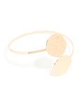 Goldair Gold Molten Double Circle Arm Cuff