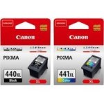 Canon 440XL And 441XL Original High Yield Ink Cartridge Multipack Black And Tri-colour