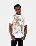 Graphic Print White T-Shirt - XXL White