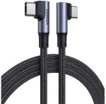 UGreen Type-c To Type-c Right Angle Braided Cable - Grey