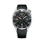 Eco-drive Black Polyurethane Strap Watch