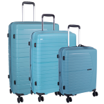 Cellini Starlite Set Of 3 Light Blue - Ys Travel Bags