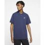 Nike Sportswear Club Men's Polo Matchup Shirt - Midnight Navy/ White - Small