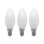 Lexmark LED Light Bulb Filament E14 4.5W Warm Water 3PACK