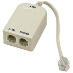 RJ11 Male To Phone Female +adsl Female