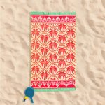 Velour Passion Palms Beach Towel