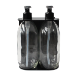 Double Dispenser 500ML - Clear Bottle